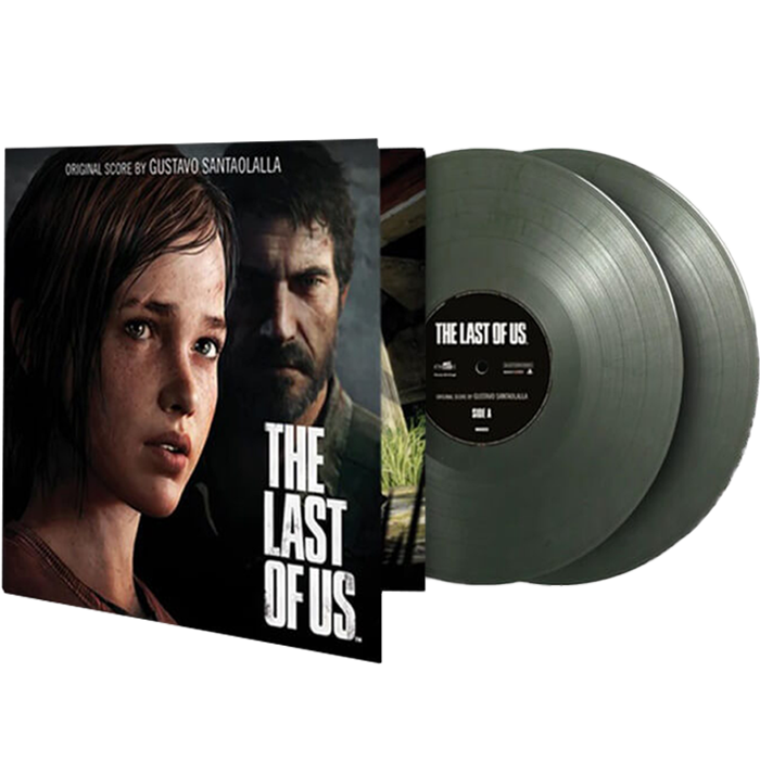 vinyle the last of us vert argent et marbre 5000 exemplaires visuel produit