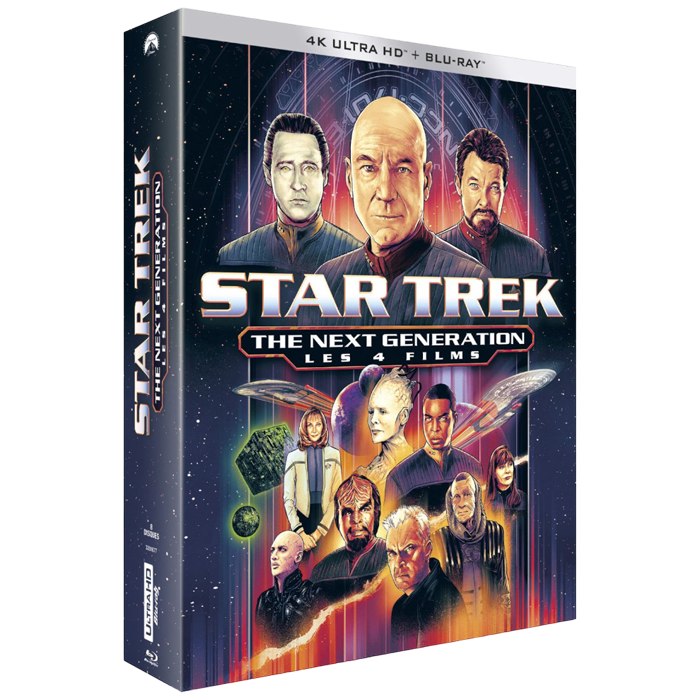 star trek the next generations 4 films blu ray 4k visuel produit
