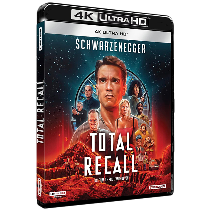 total recall blu ray 4K standard visuel produit