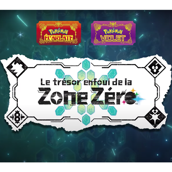 DLC Pokemon Ecarlate Violet le tresor enfoui de la Zone Zero visuel produit