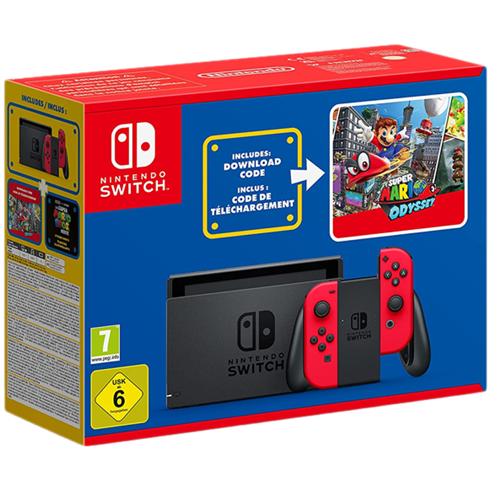bundle console switch mario odyssey visuel produit