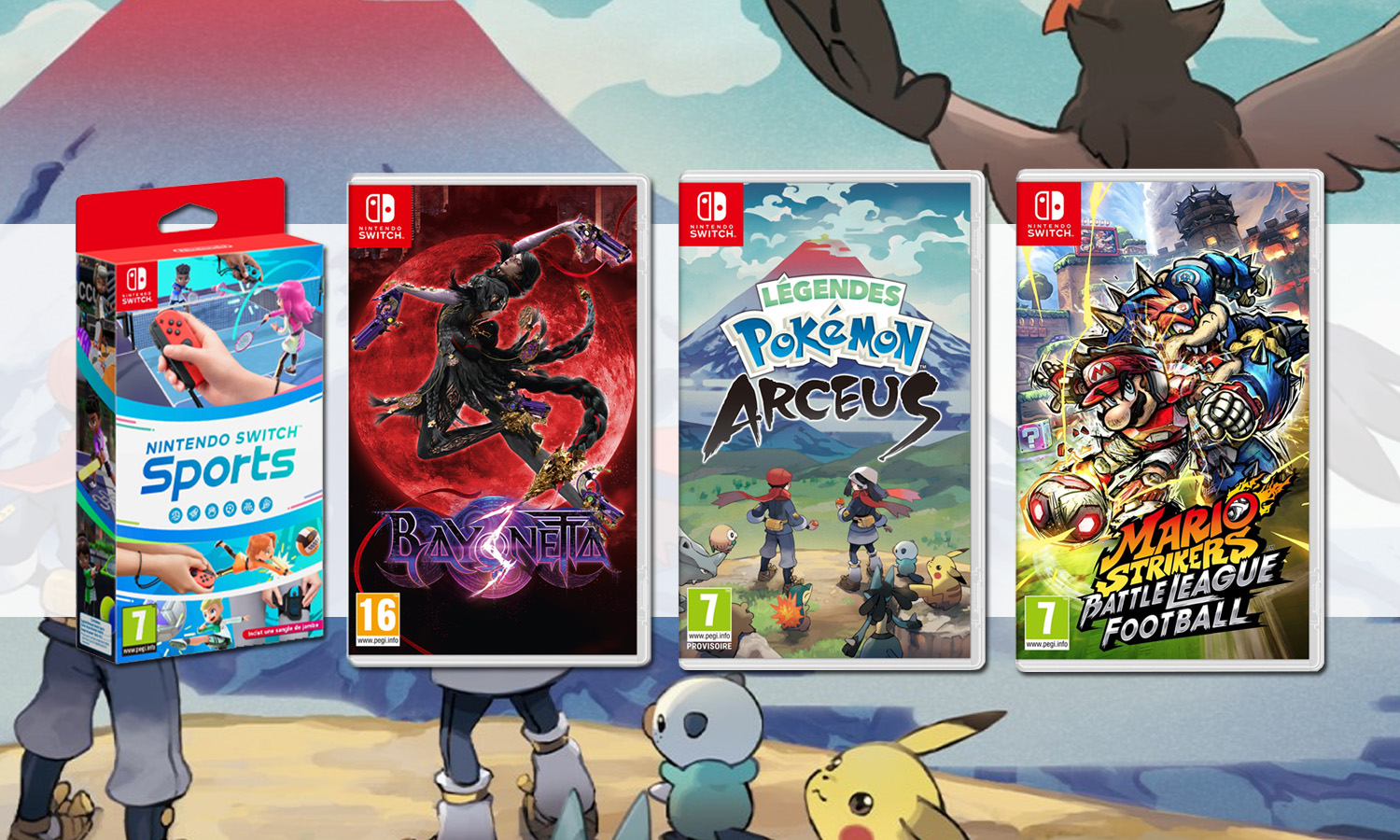 SLIDER promo jeux nintendo switch cdiscount