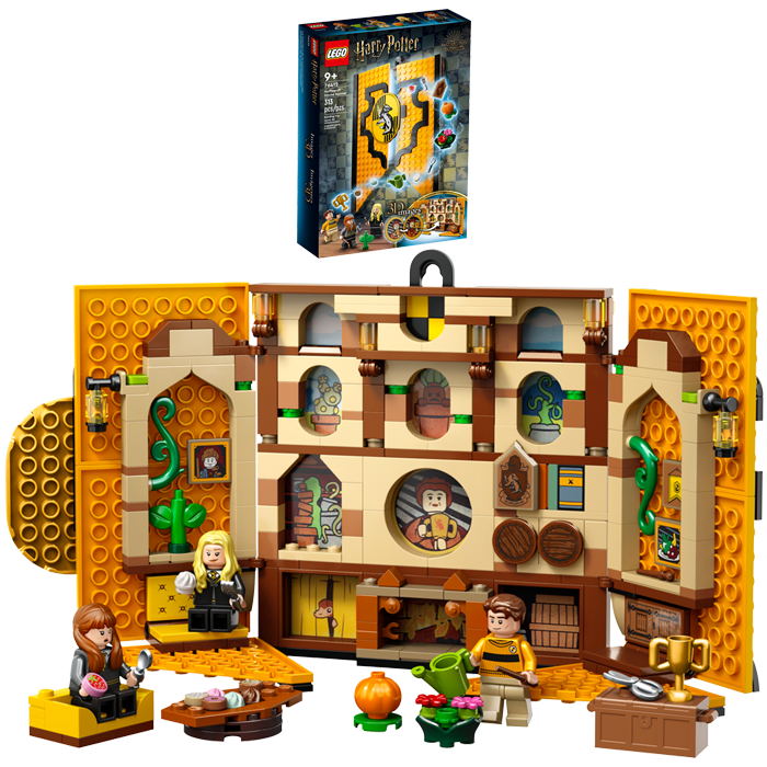 lego blason poufsouffle 76412 visuel produit