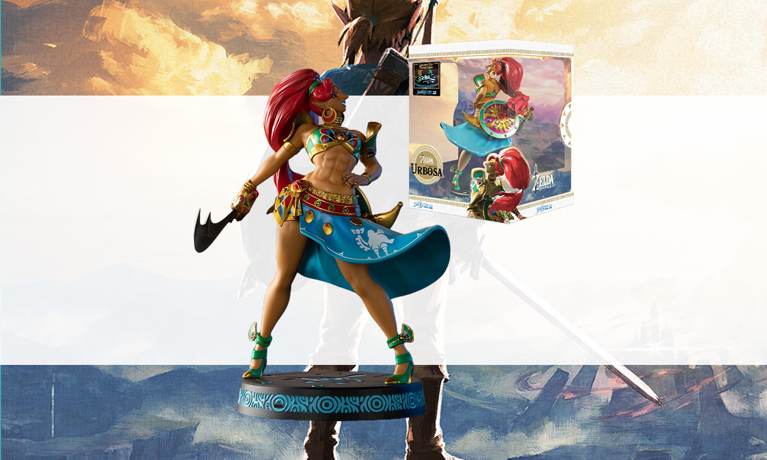 slider figurine urbosa zelda breath of the wild