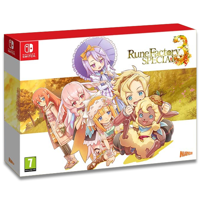 rune factory 3 edition limitée switch visuel produit