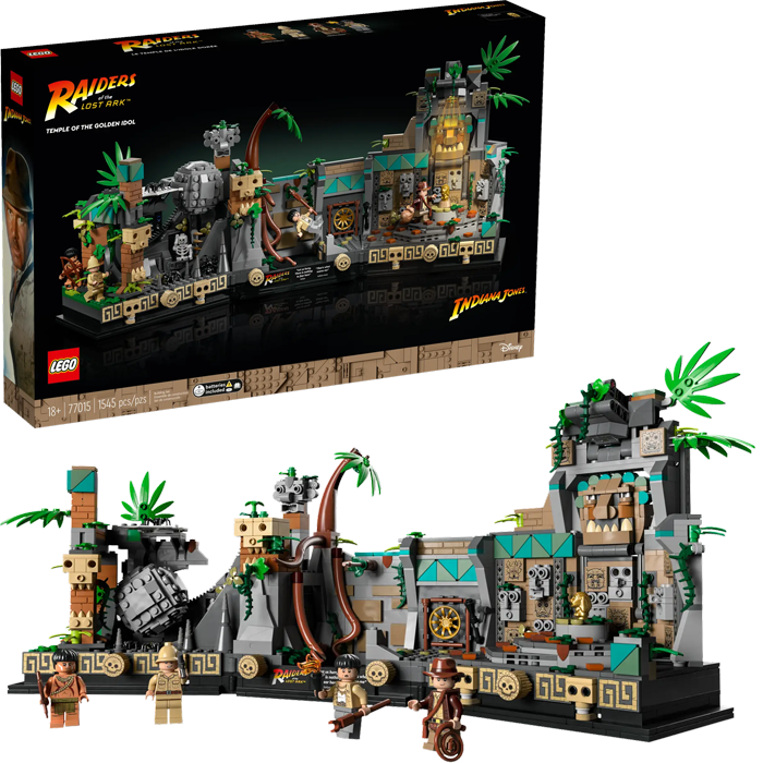 Lego Indiana Jones Le temple de l’idole en or (77015) visuel produit
