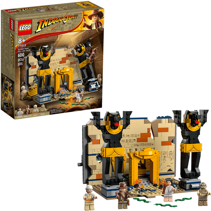 Lego Indiana Jones L’évasion du tombeau perdu (77013) visuel produit