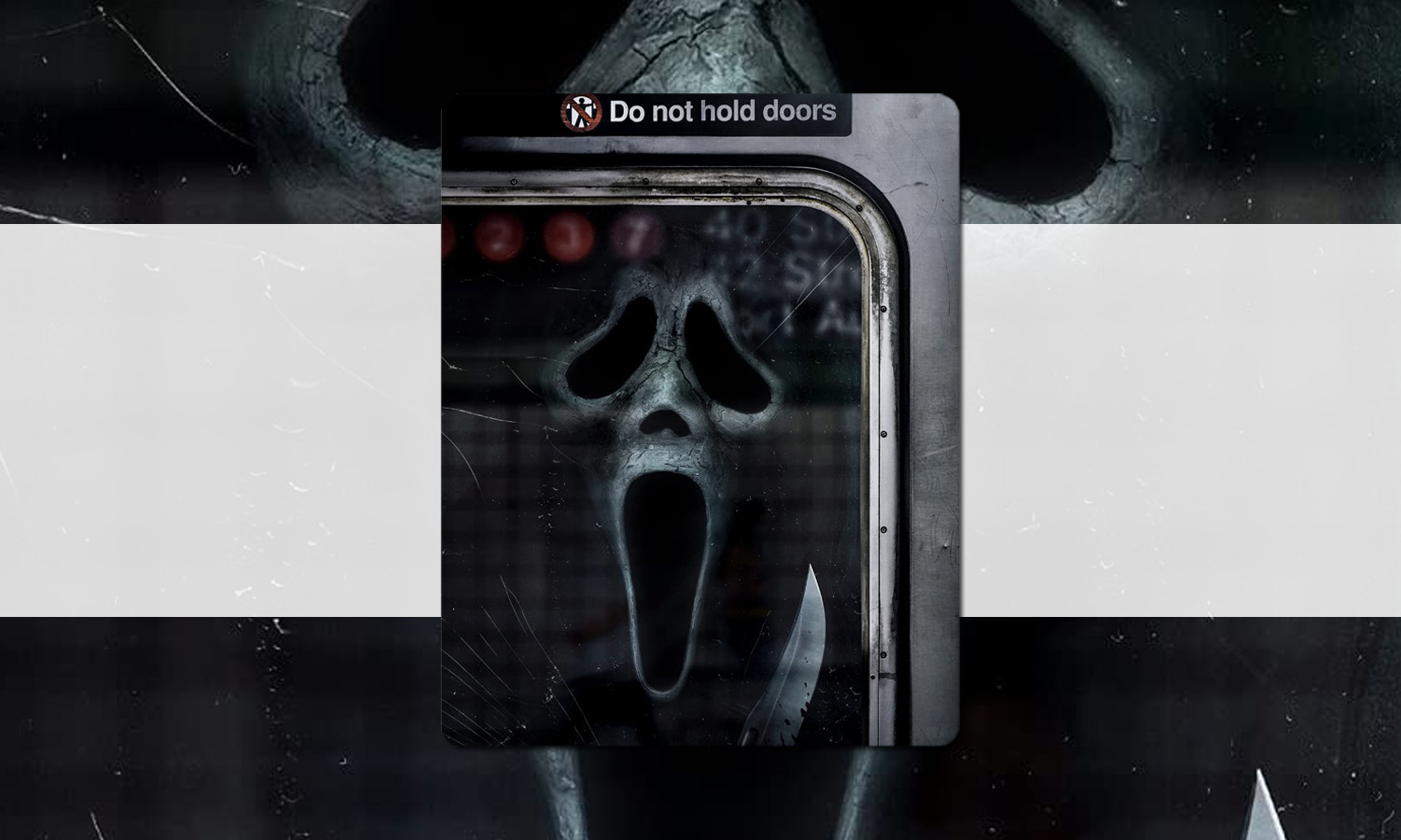 SLIDER scream 6 blu ray 4K steelbook visuel provisoire US