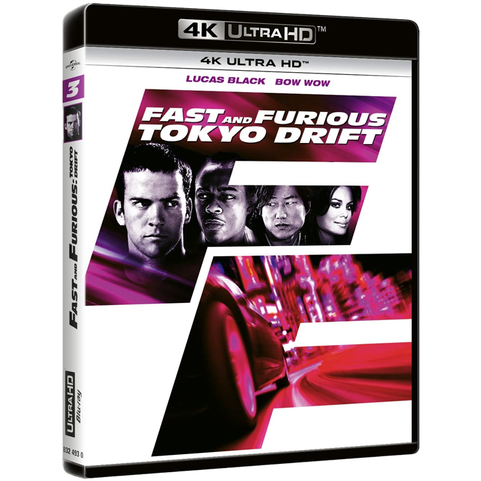Fast and Furious Tokyo Drift Blu Ray 4K visuel produit
