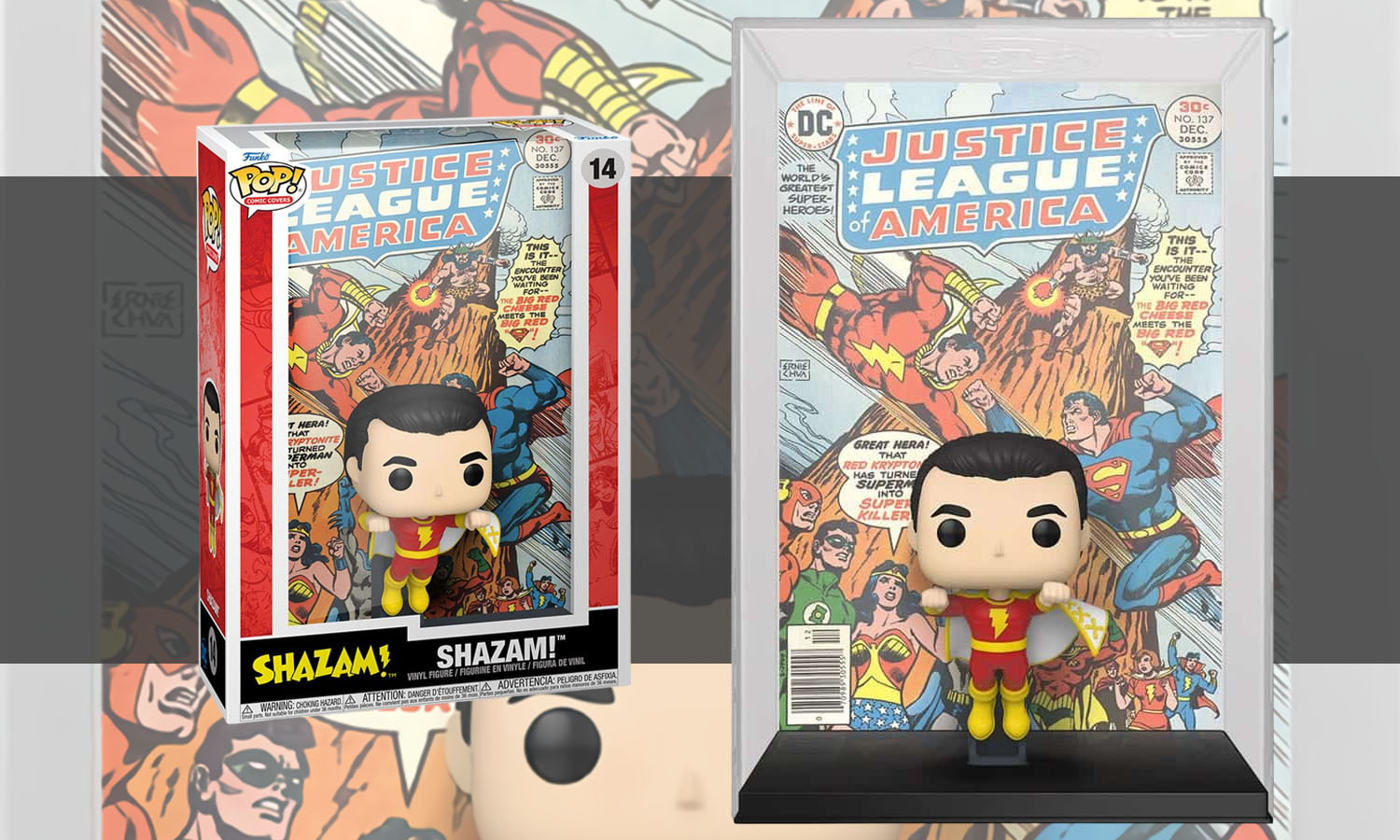 funko pop comic cover dc shazam visuel slider horizontal