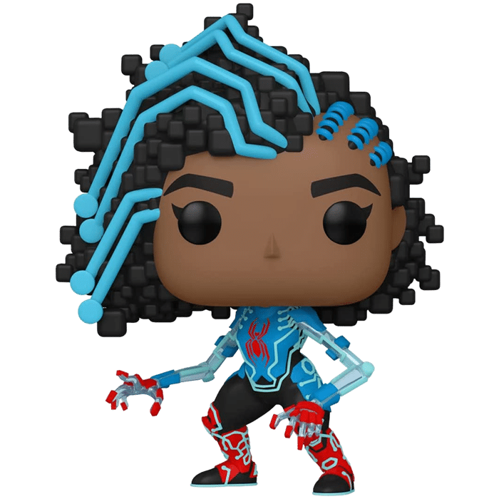 funko pop spider verse spiderman spider byte visuel produit