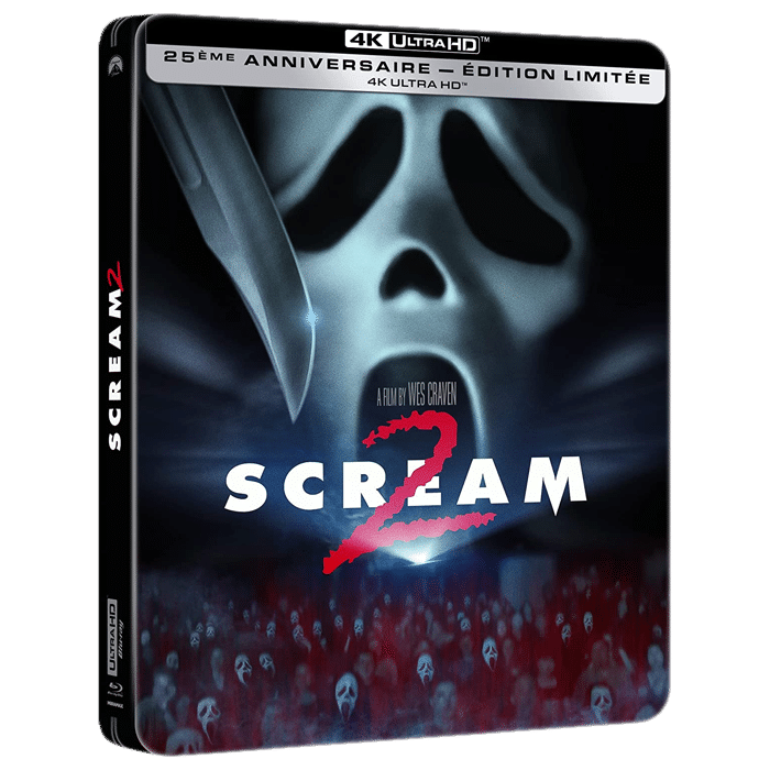 scream 2 4k blu ray steelbook visuel produiy definitif