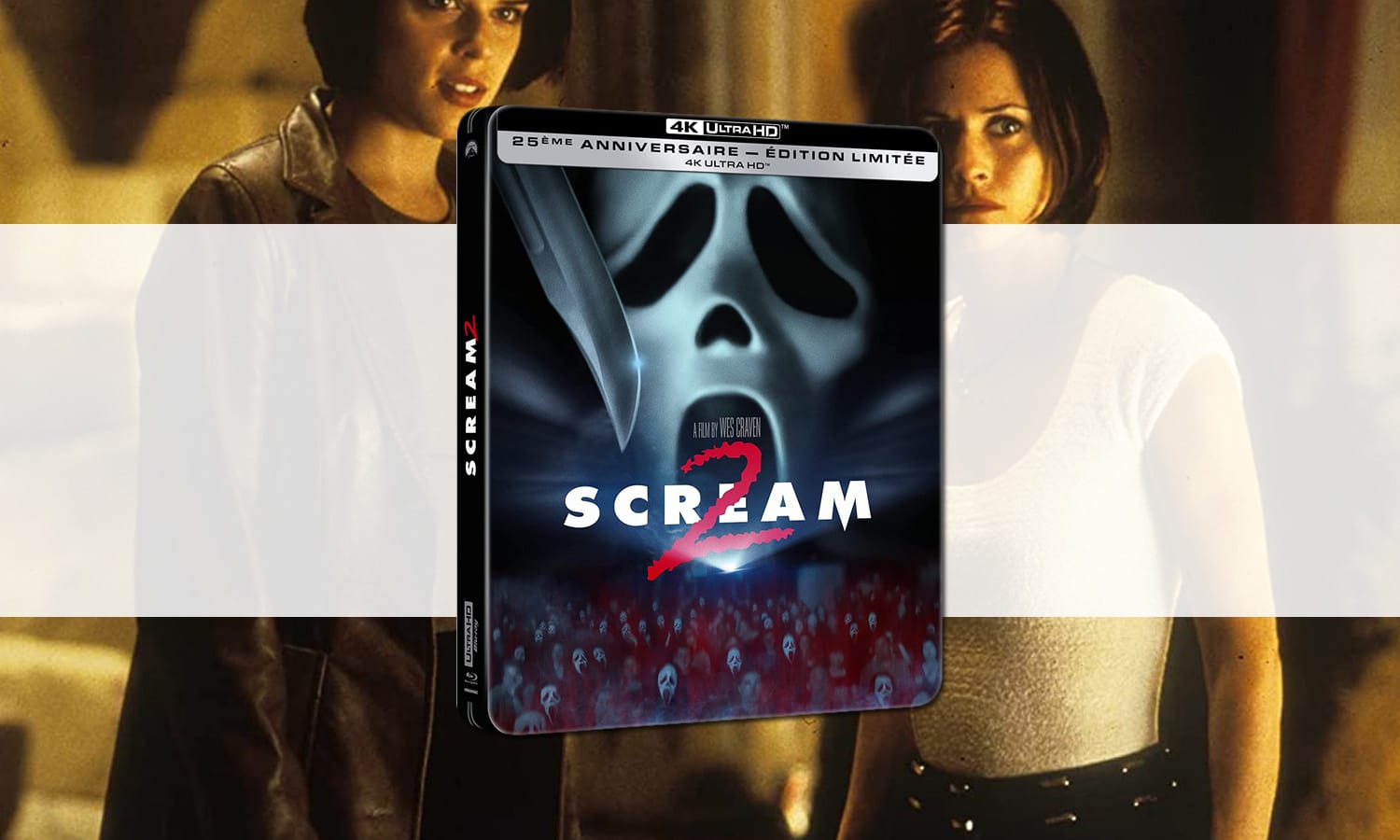 SLIDER scream 2 4K steelbook visuel def
