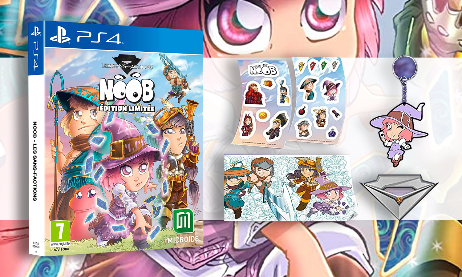 slider noob les sans factions ps4 edition limitée visuel produit