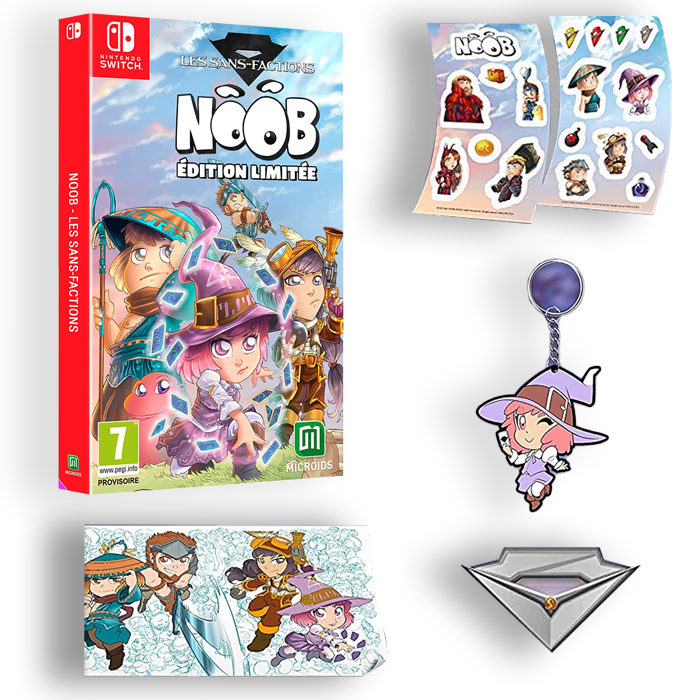 noob les sans factions switch edition limitée visuel produit