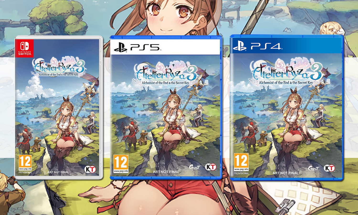 SLIDER atelier ryza 3 multi ps5 ps4 switch