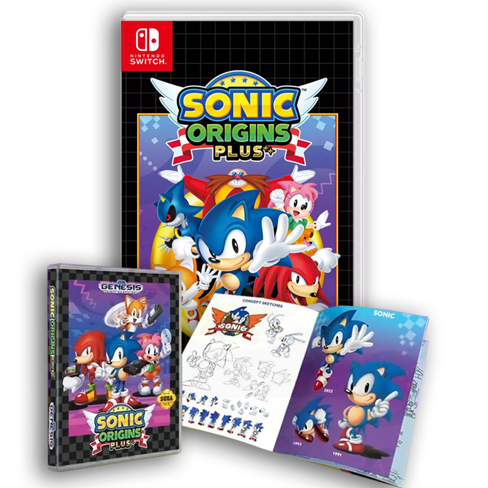 sonic origins plus visuel produit switch