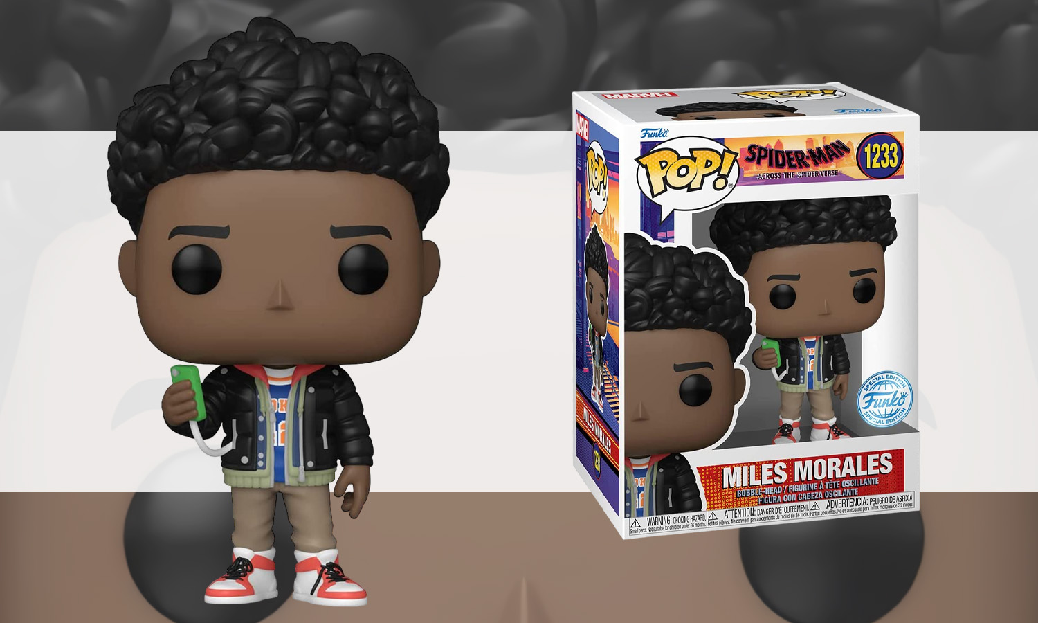 funko pop spider verse miles morales visuel slider horizontal