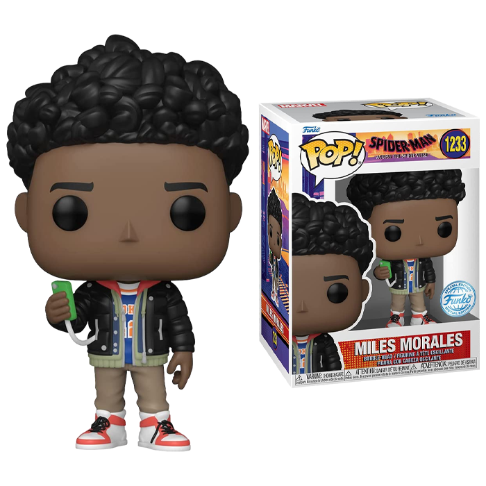funko pop spider verse miles morales visuel produit