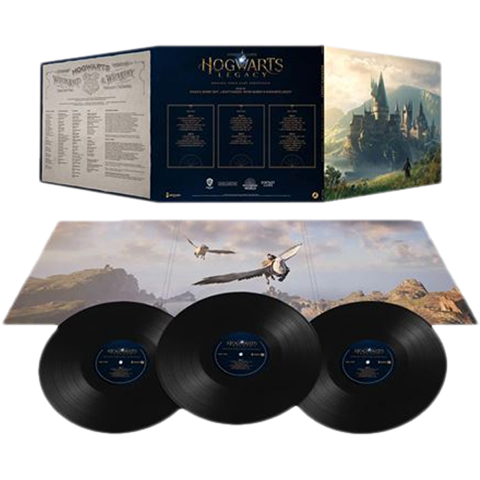vinyle hogwarts legacy visuel produit