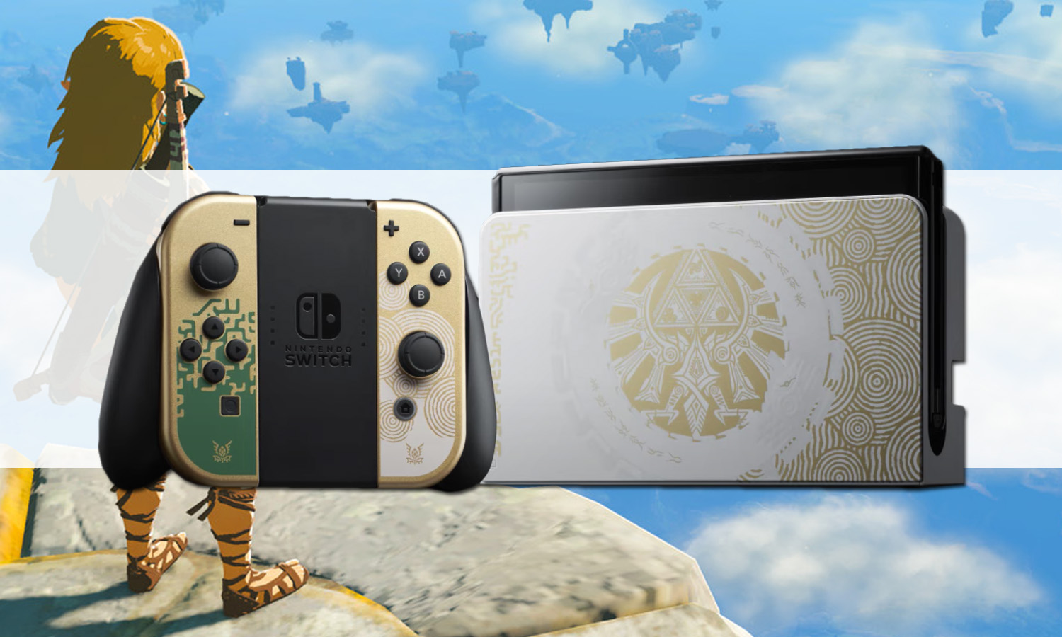 SLIDER Console Switch OLED Zelda Tears of The Kingdom