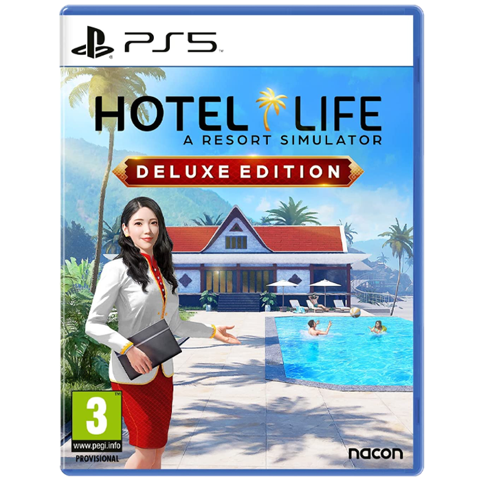 hotel life resort simulation deluxe ps5 visuel produit