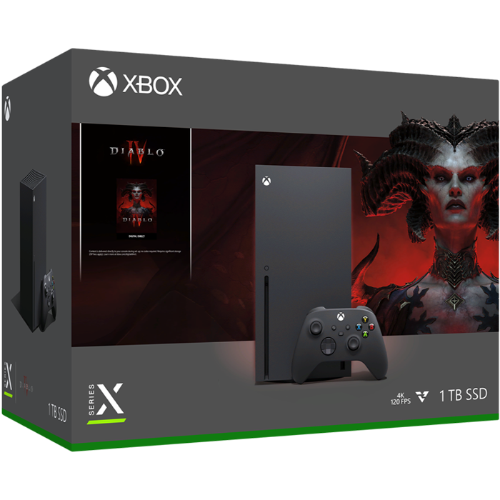Bundle Xbox Series X Diablo 4 visuel produit
