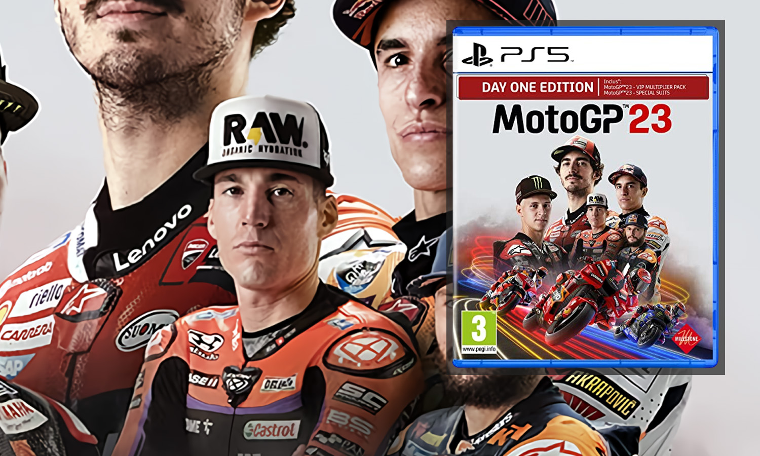 motogp 23 day one ps5 visuel slider