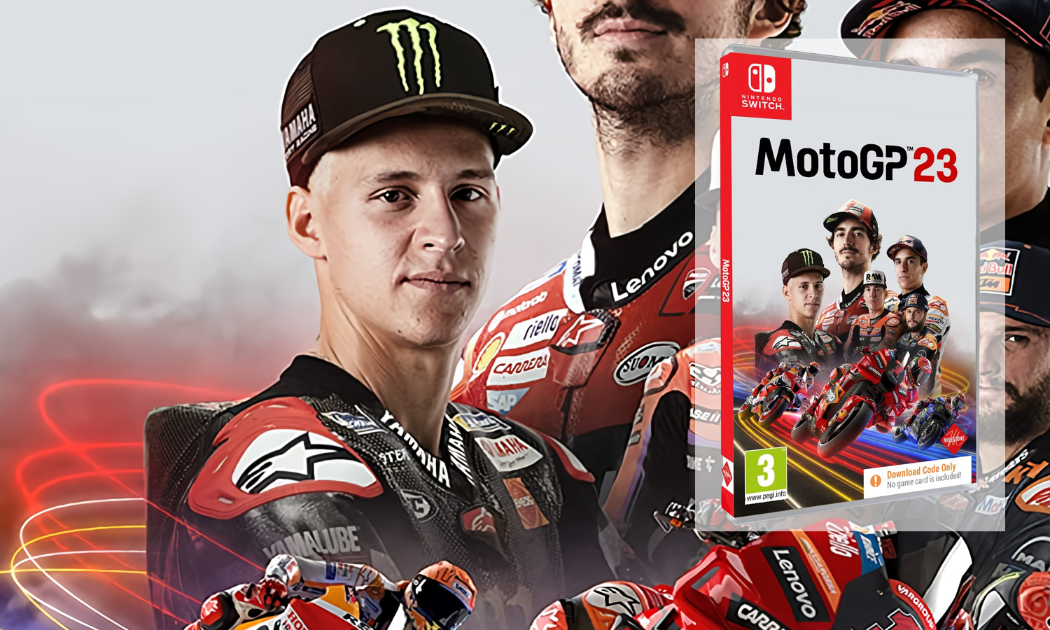 motogp 23 day one switch visuel slider