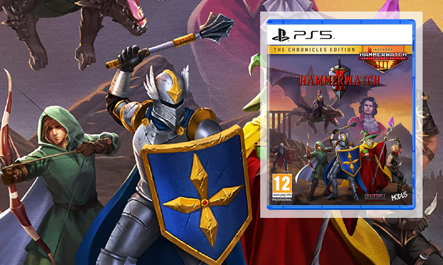 hammerwatch 2 chronicles edition ps5 visuel slider