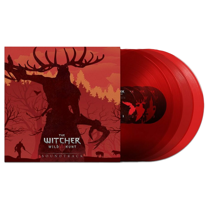 vinyles rouges the witcher 3 visuel produit