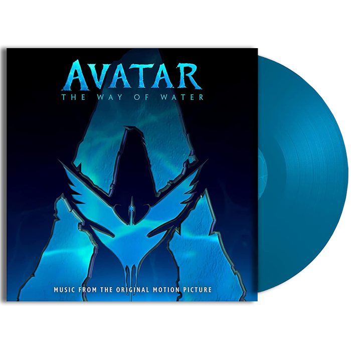 avatar la voie de leau vinyle bleu visuel produit
