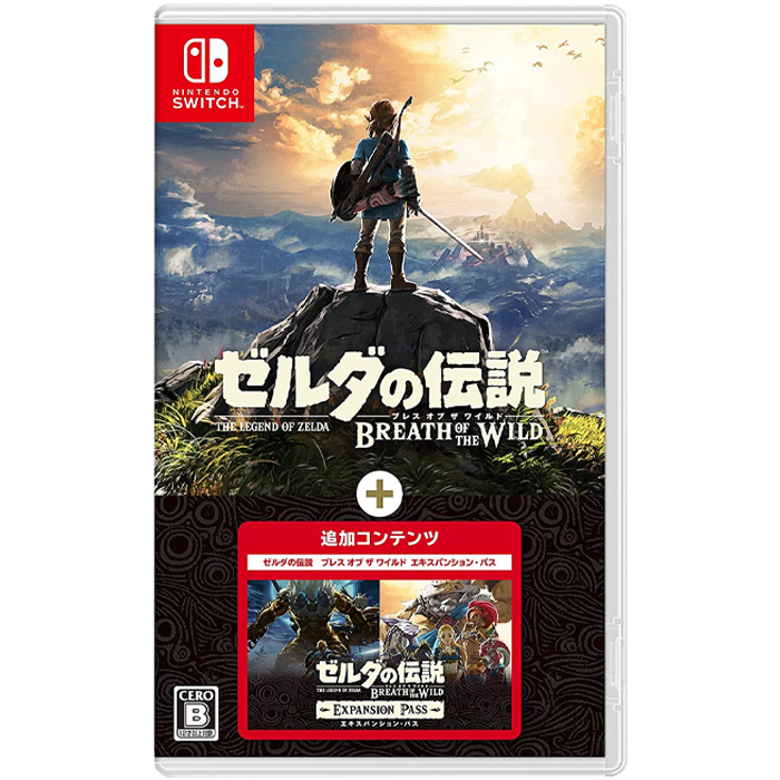 zelda breath of the wild definitive edition visuel produit import japon