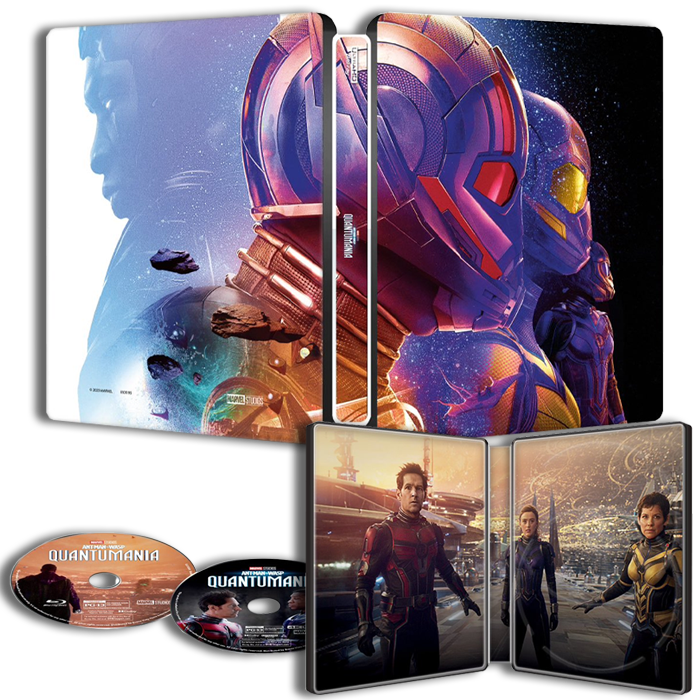 Ant Man And The Wasp Quantumania 4k steelbook visuel produit
