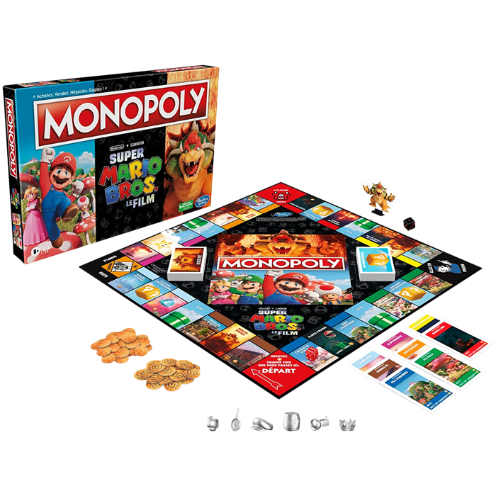 Monopoly Super Mario Bros le Film visuel produit