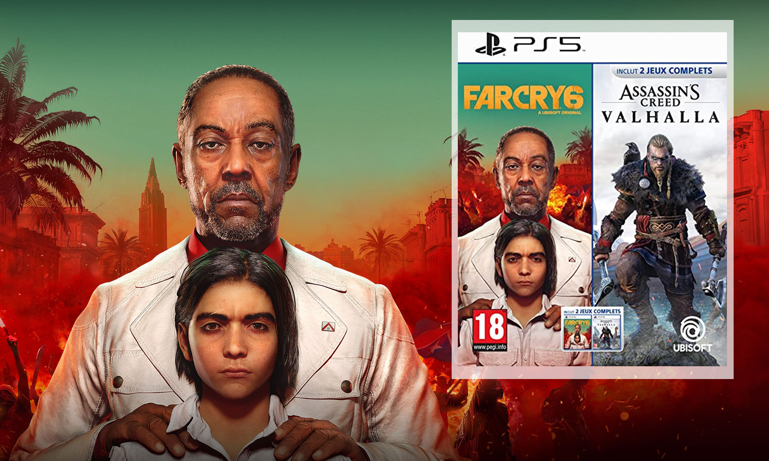 compilation ac valhalla far cry 6 ps5 visuel slider