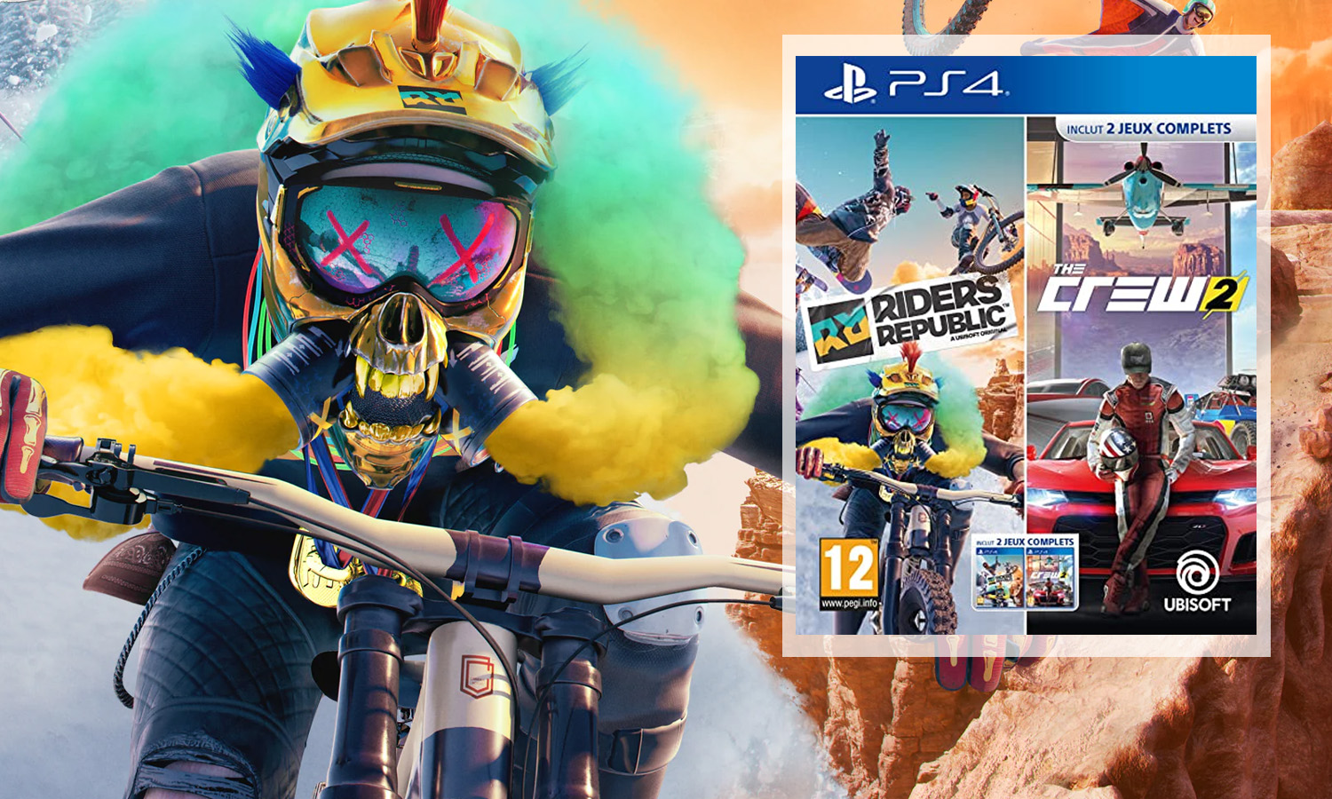 compilation riders republic the crew 2 ps4 visuel slider