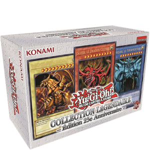 Coffret Yu Gi Oh Collection Legendaire 25e Anniversaire visuel produit