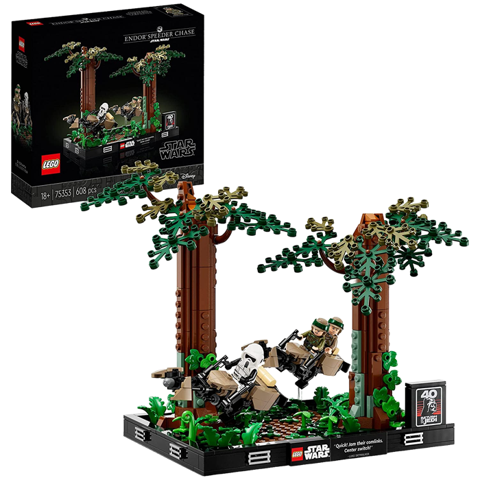 Lego Star Wars Course Poursuite en Speeder Endor 75353 visuel produit