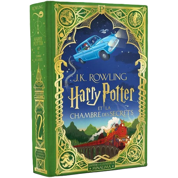 Harry Potter et la Chambre des Secrets MinaLima visuel produit