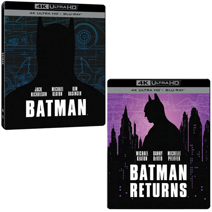 selection Batman burton steelbook 4K visuel produit