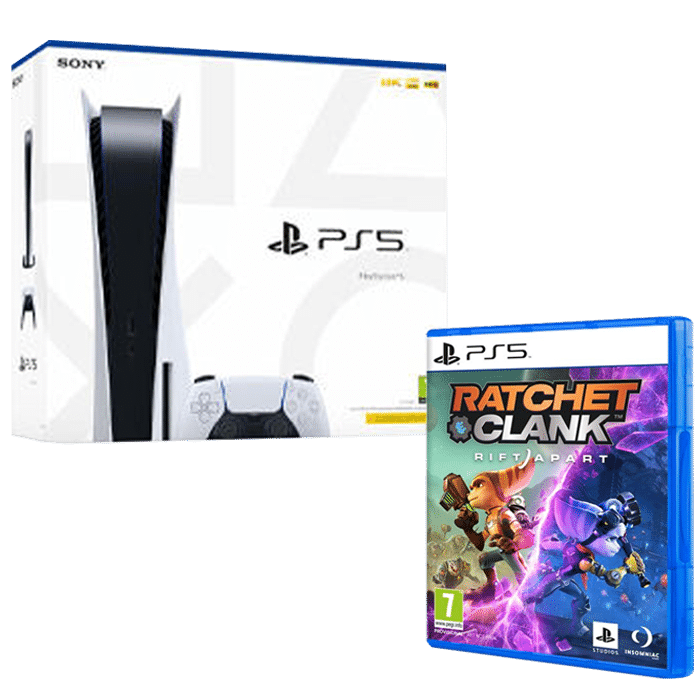 pack console ps5 avec ratchet visuel produit