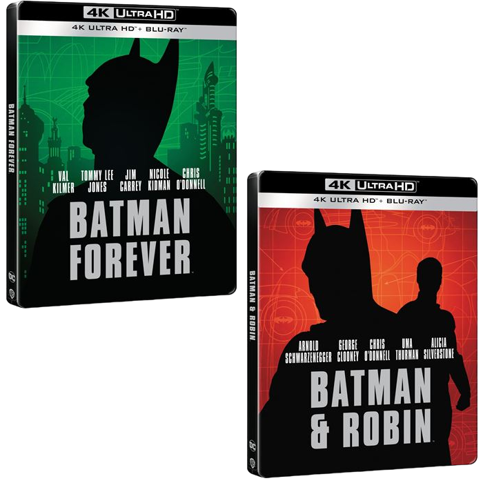 selection Batman schumacher steelbook 4K visuel produit