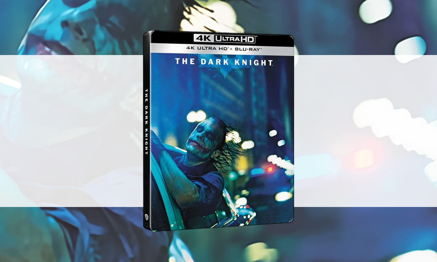 batman the dark knight steelbook blu ray 4K visuel slider horizontal