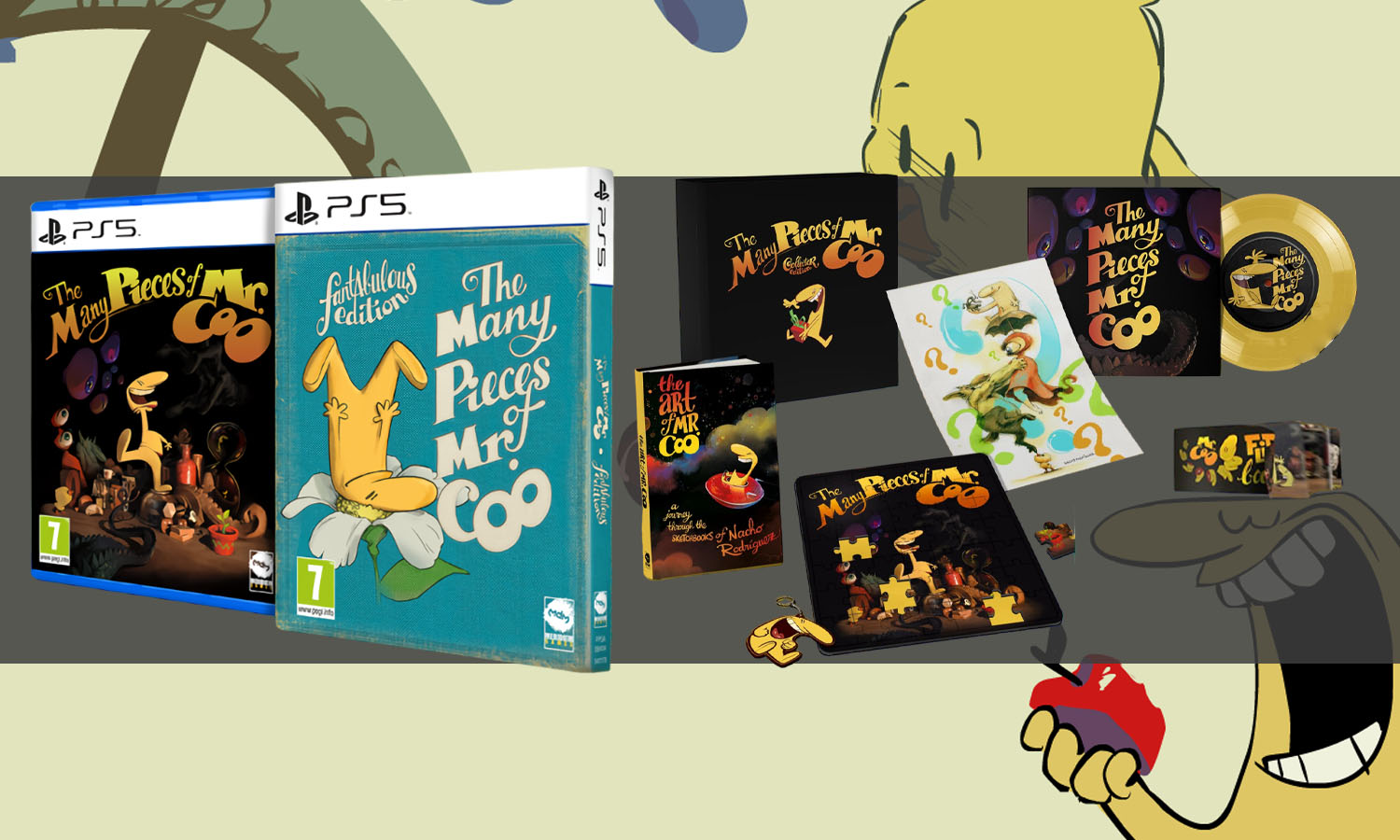 the many pieces of mr coo edition collector ps5 visuel slider horizontal