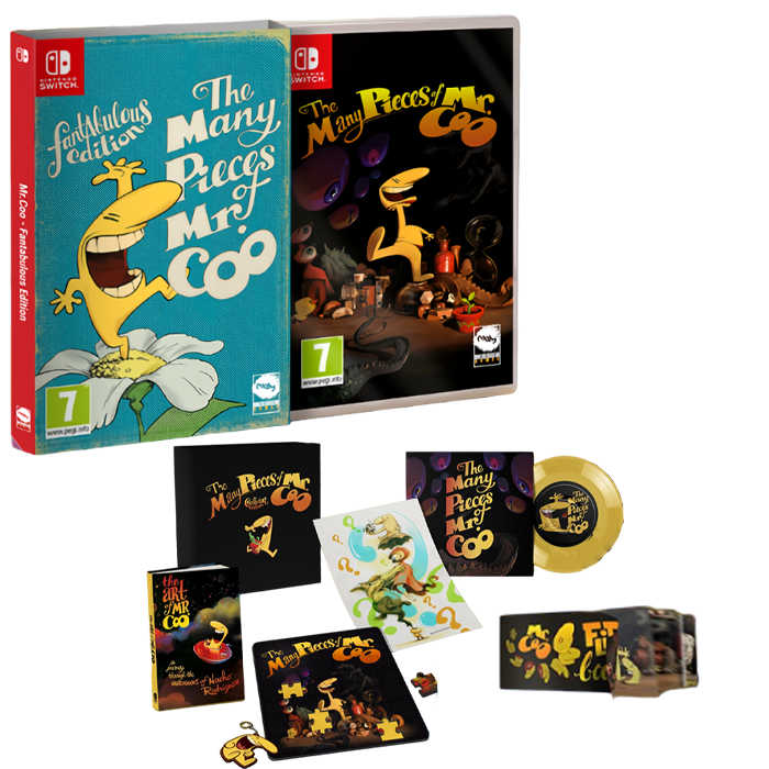 the many pieces of mr coo edition collector switch visuel produit