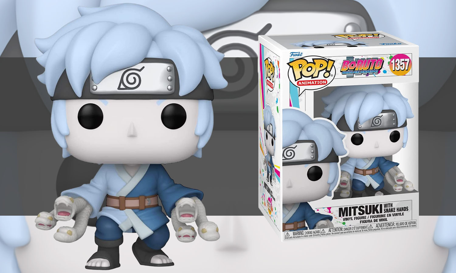 funko pop boruto mitsuki snake hands visuel slider horizontal