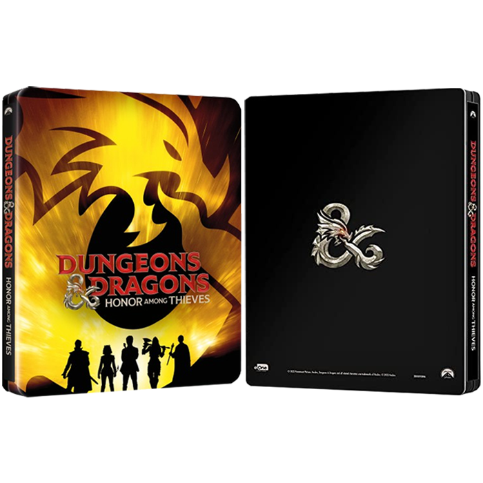 donjons et dragons 2023 4k steelbook visuel produit