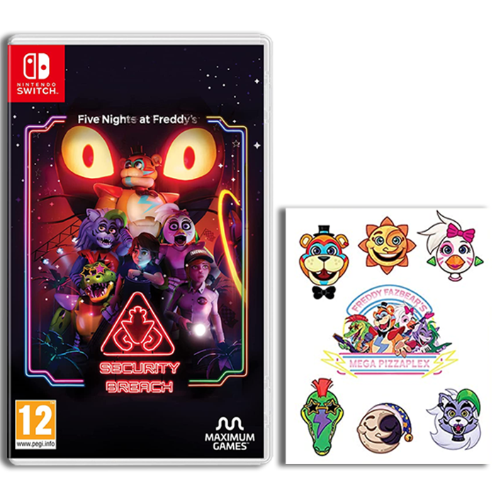 five nights at security breach switch visuel produit