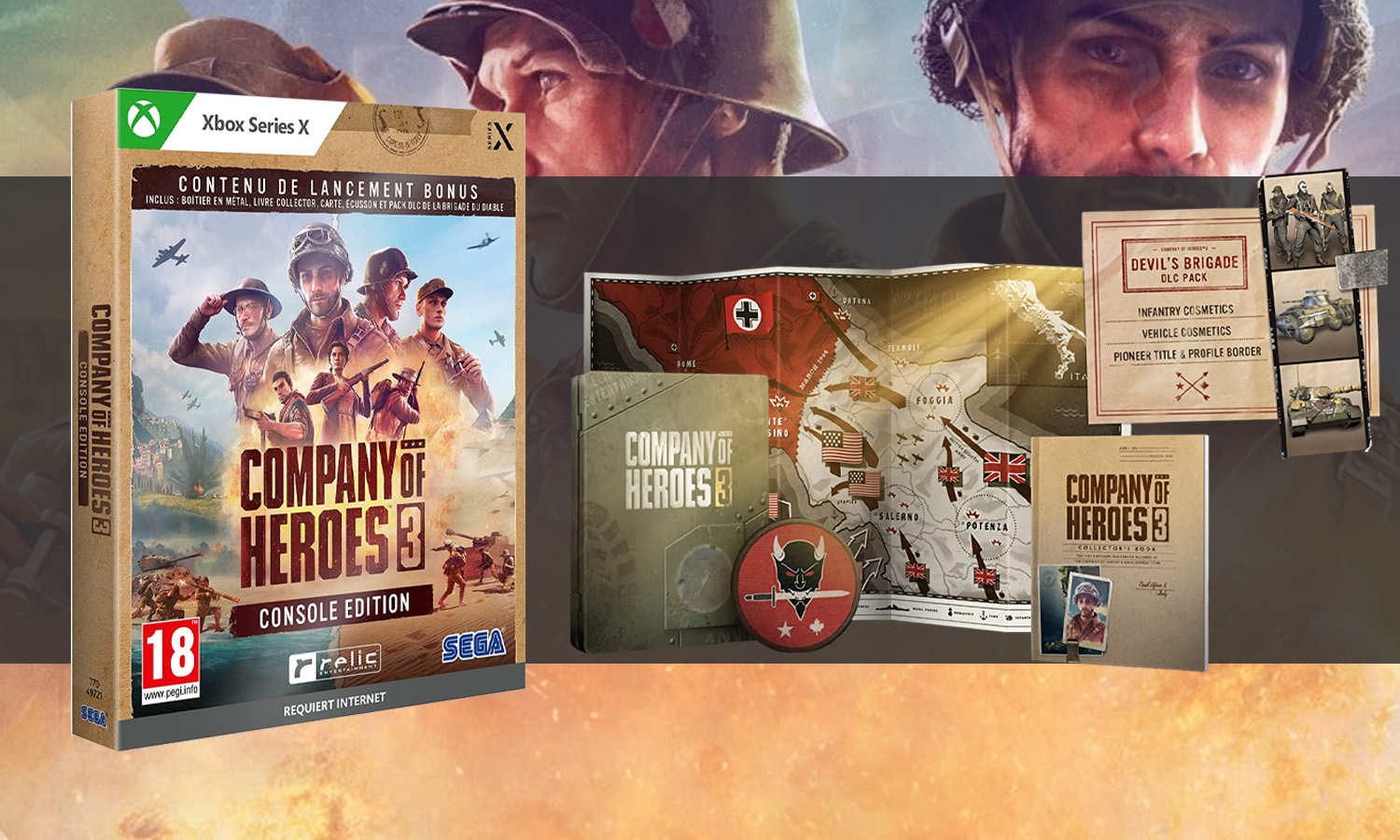 company of heroes 3 console edition xbox visuel slider horizontal